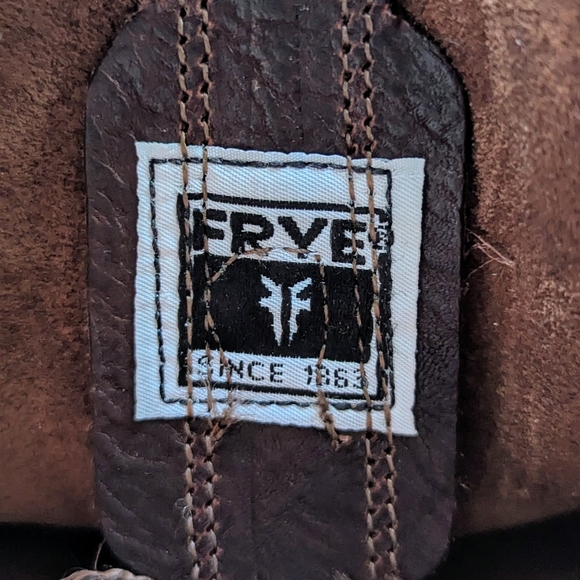 FRYE harness leather mid boots 8.5 - Picture 16 of 16